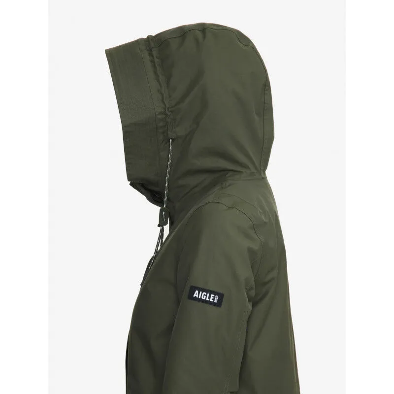 Aigle  MTD Mid Length Hooded Parka - Giacca antipioggia - Donna