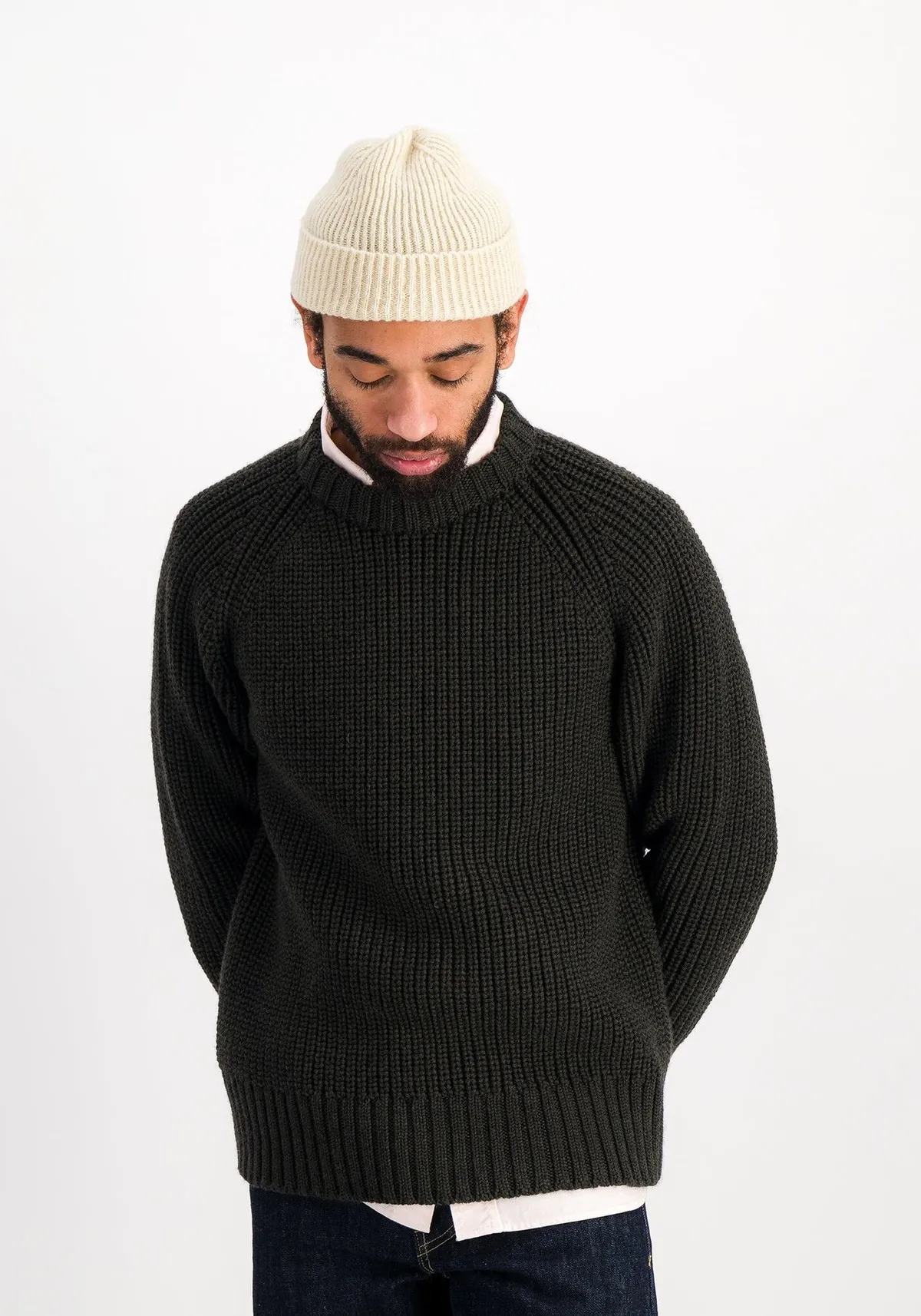 Ambroise Wool Sweater - Kaki