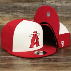 Anaheim Angels 2021 City Connect 9Fifty Snap Cap | New Era White and Red