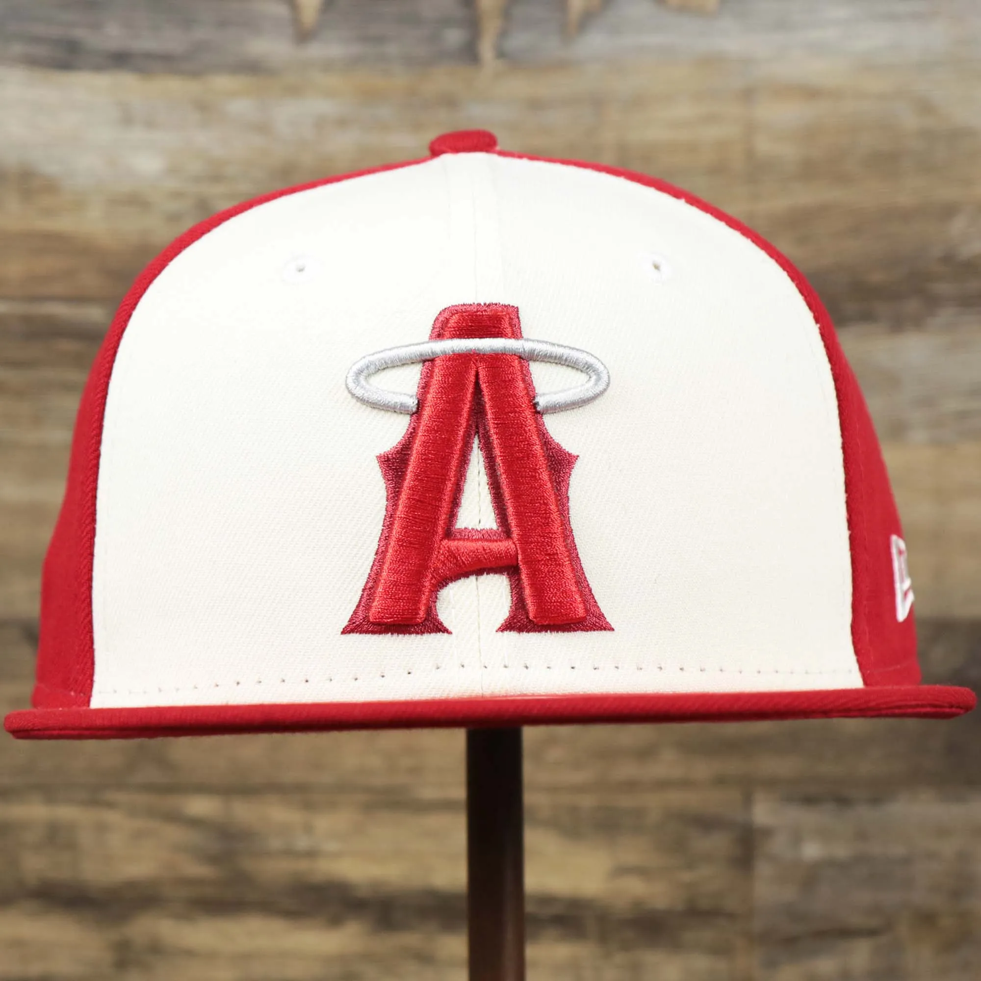 Anaheim Angels 2021 City Connect 9Fifty Snap Cap | New Era White and Red