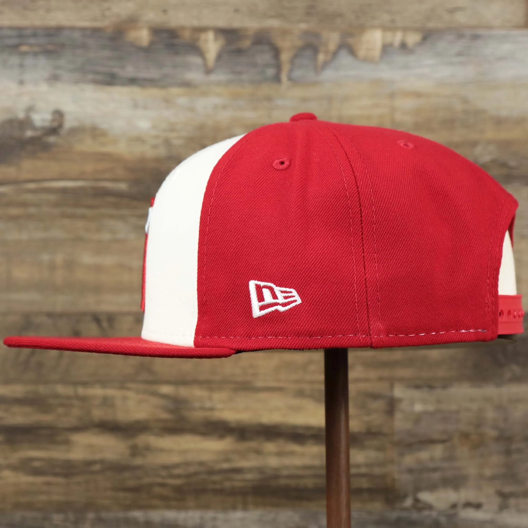 Anaheim Angels 2021 City Connect 9Fifty Snap Cap | New Era White and Red