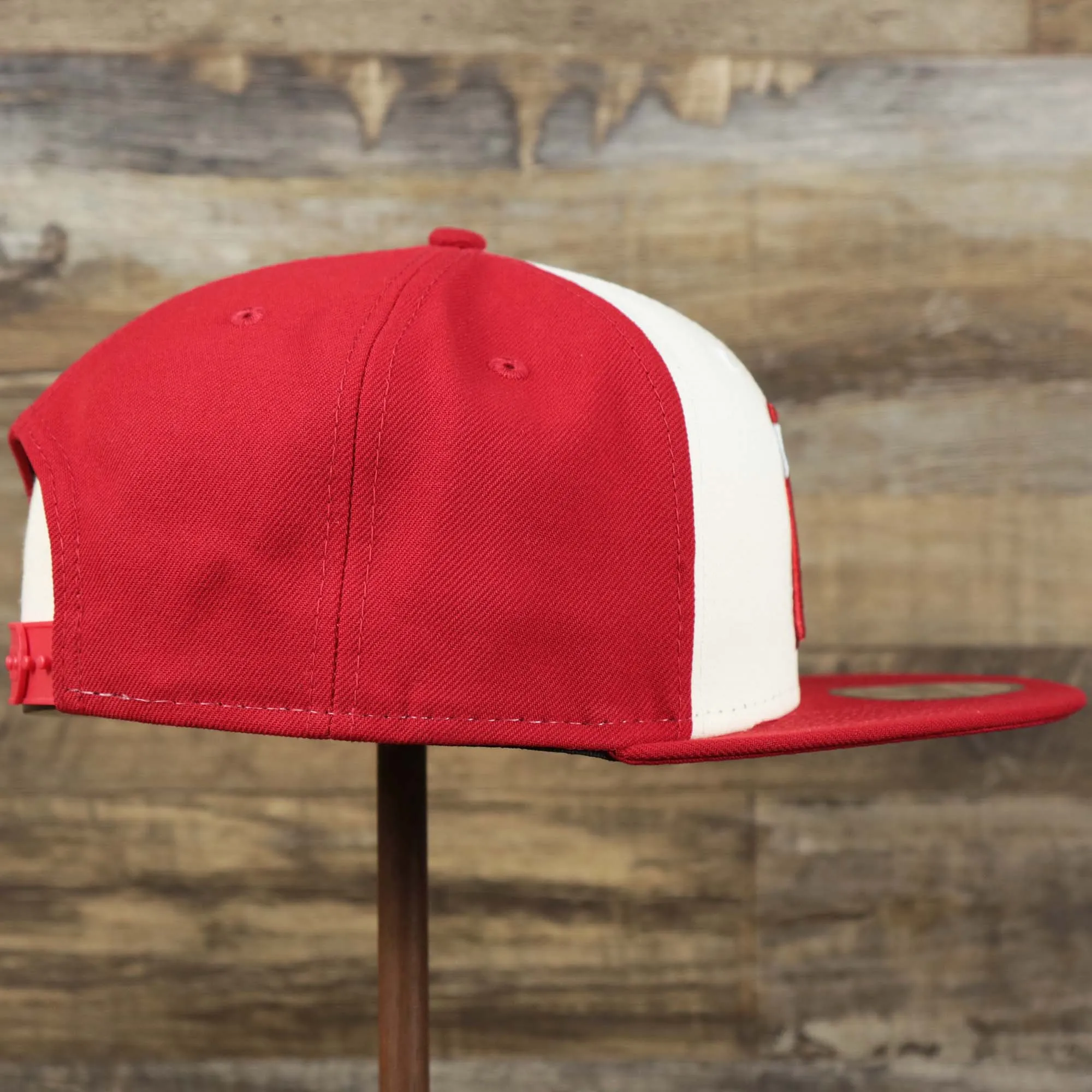 Anaheim Angels 2021 City Connect 9Fifty Snap Cap | New Era White and Red