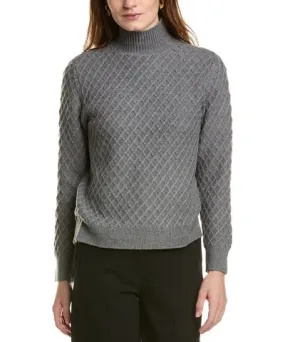 Anne Klein Mock Neck Sweater