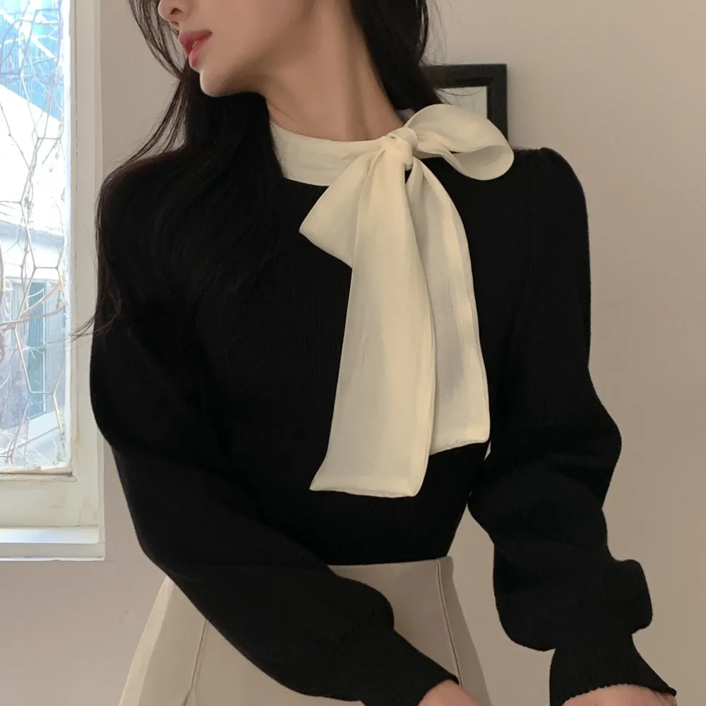 BADDIARY  |Long Sleeves Plain Party Style Office Style Elegant Style