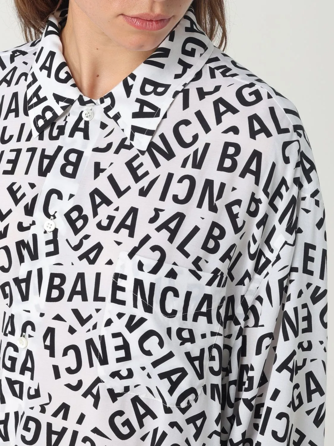 BALENCIAGA  |Casual Style Long Sleeves Party Style Elegant Style