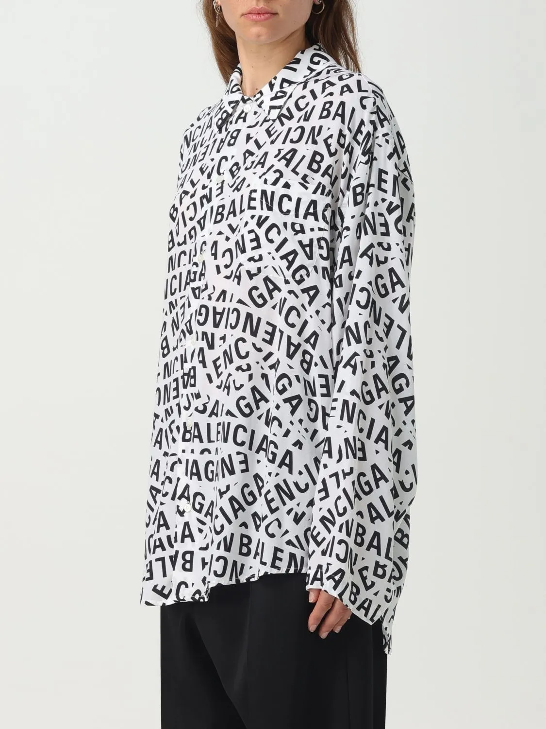 BALENCIAGA  |Casual Style Long Sleeves Party Style Elegant Style