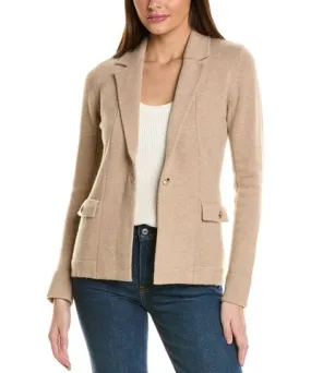 Bruno Magli Wool & Cashmere-Blend Sweater Blazer