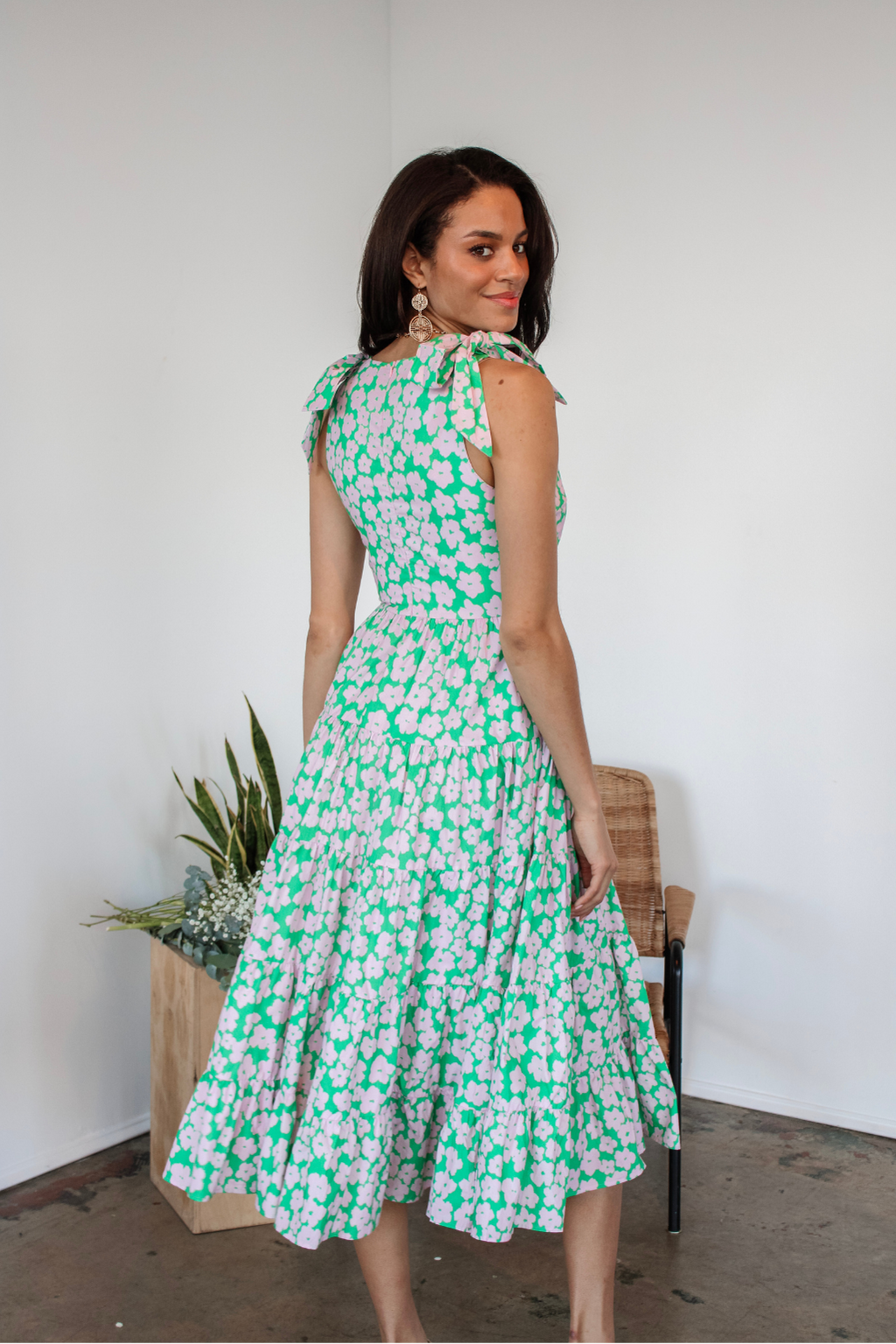 Build Me Up Buttercup Midi Dress