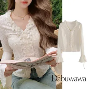 Dabuwawa  |Casual Style Long Sleeves Plain Party Style Office Style