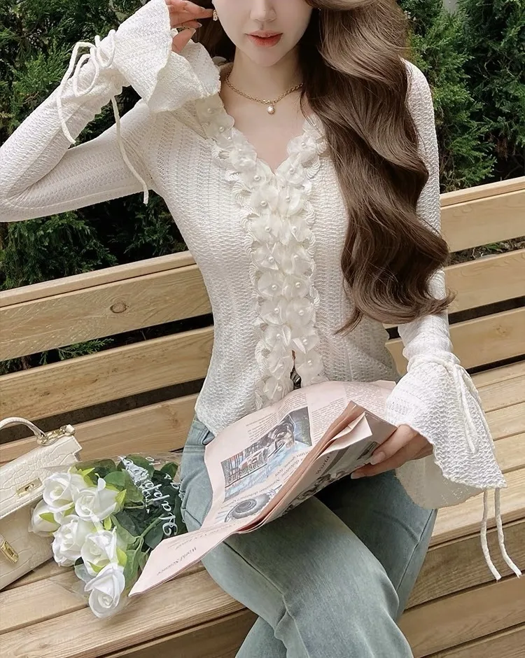 Dabuwawa  |Casual Style Long Sleeves Plain Party Style Office Style