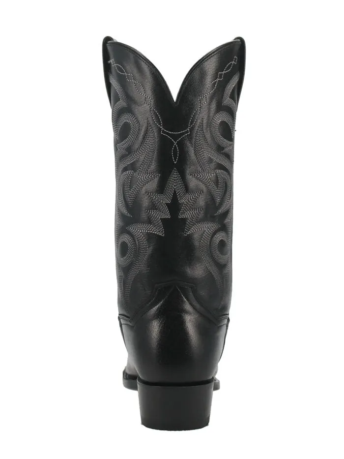 Dan Post DP2140 Mens Milwaukee Snip Toe Western Boot Black