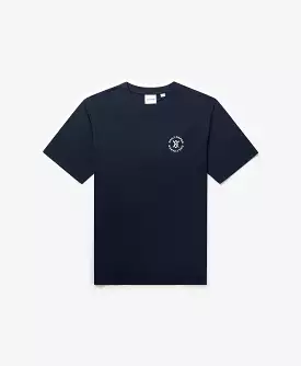 Deep Navy Circle T-Shirt