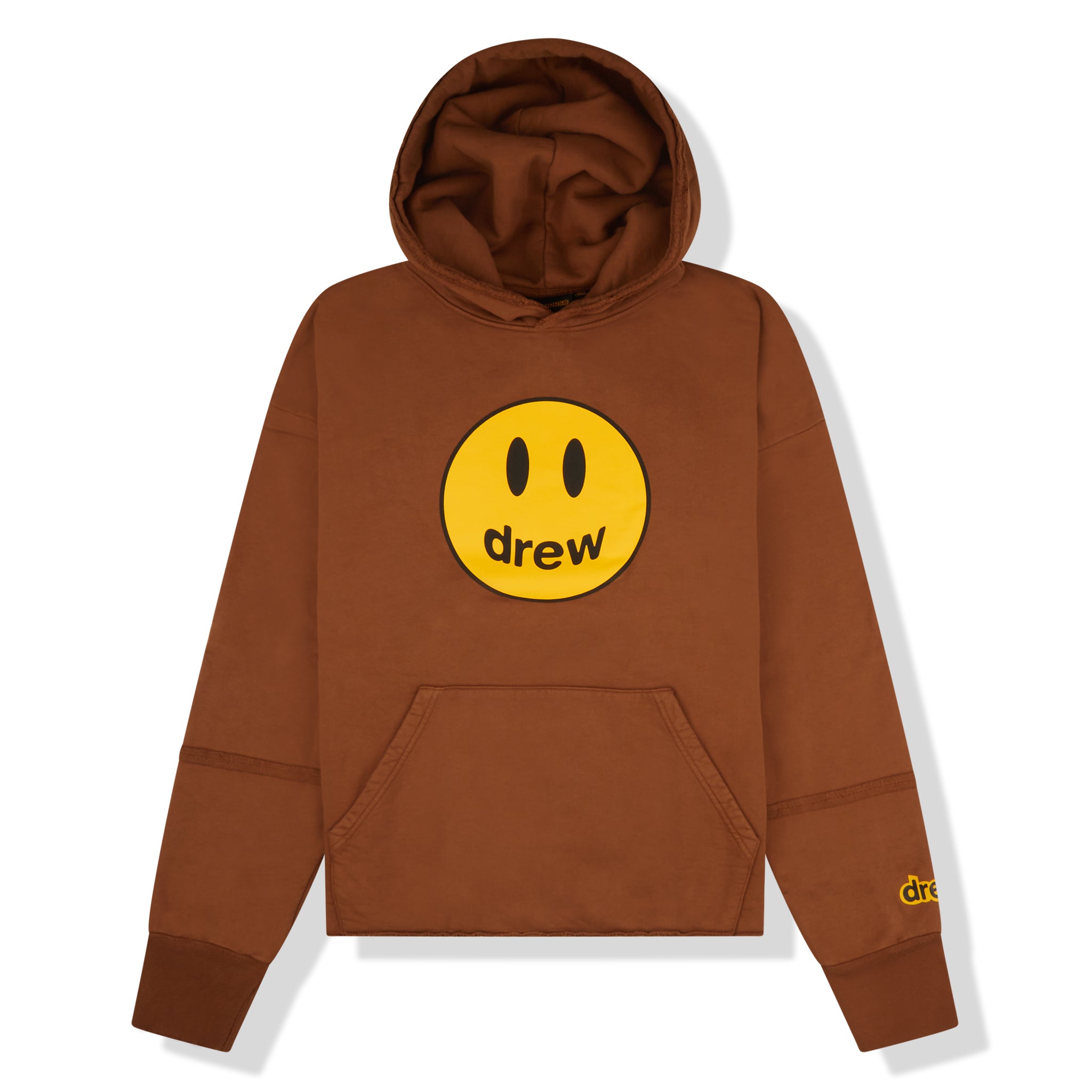 Drew House Mascot Deconstructed Hoodie Brown