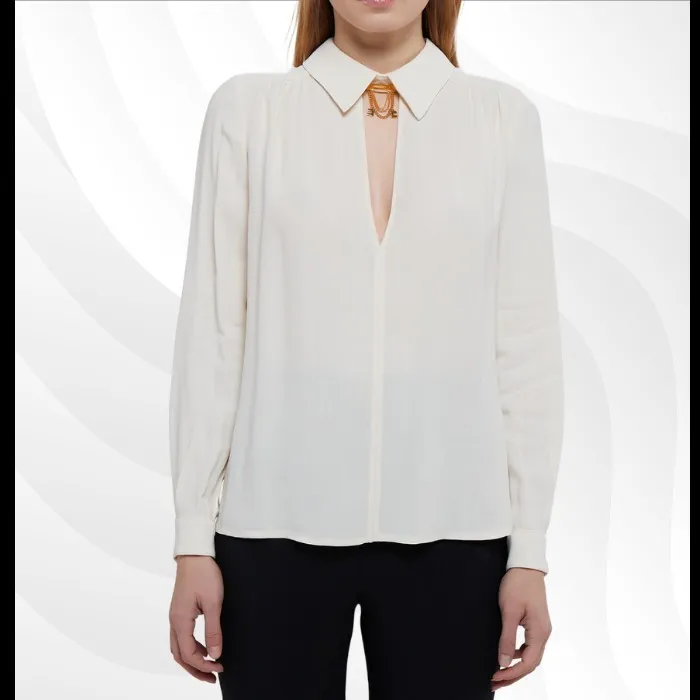 ELISABETTA FRANCHI  |Plain Party Style Office Style Elegant Style Formal Style