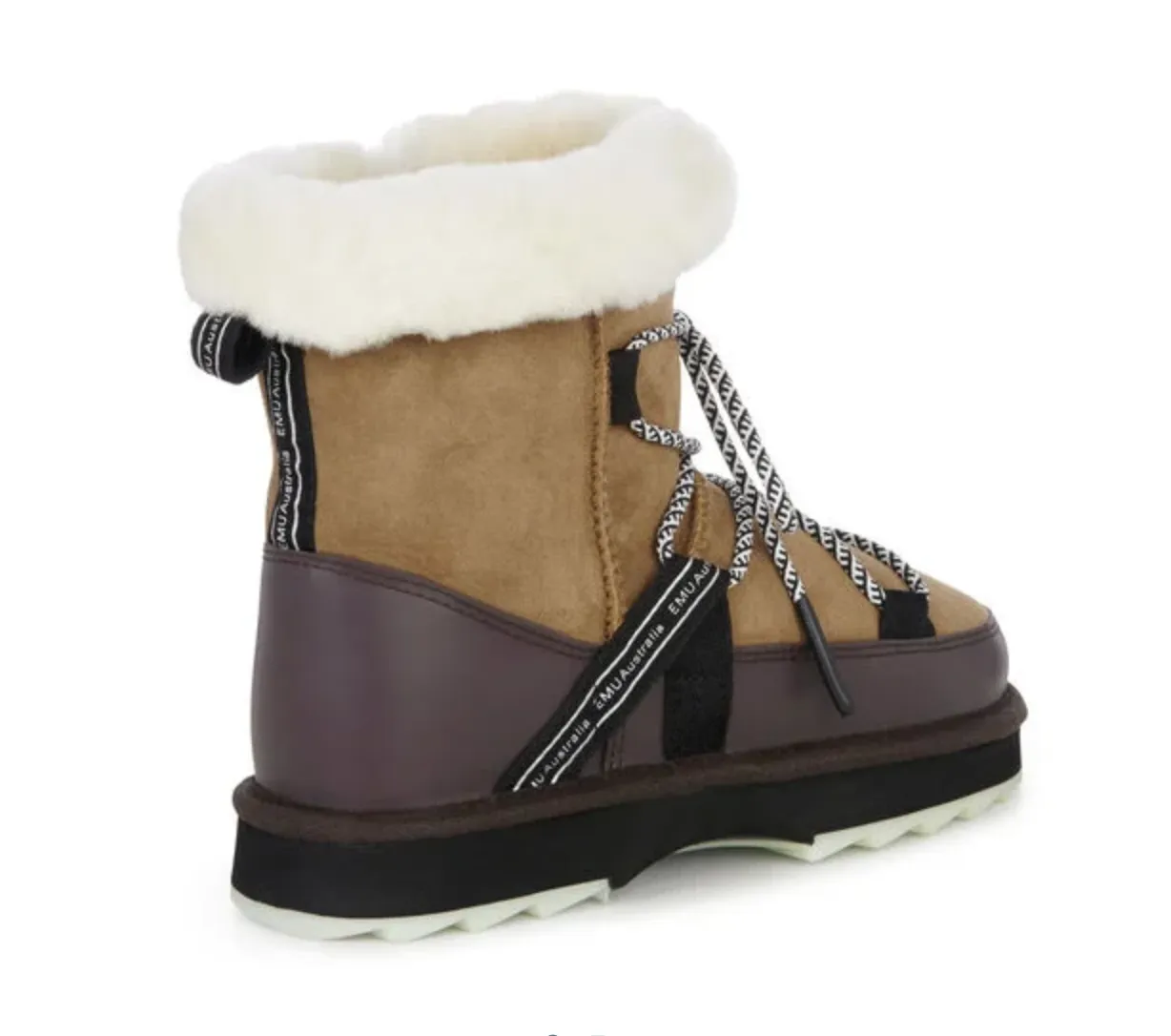 Emu Blurred Boots | Chestnut