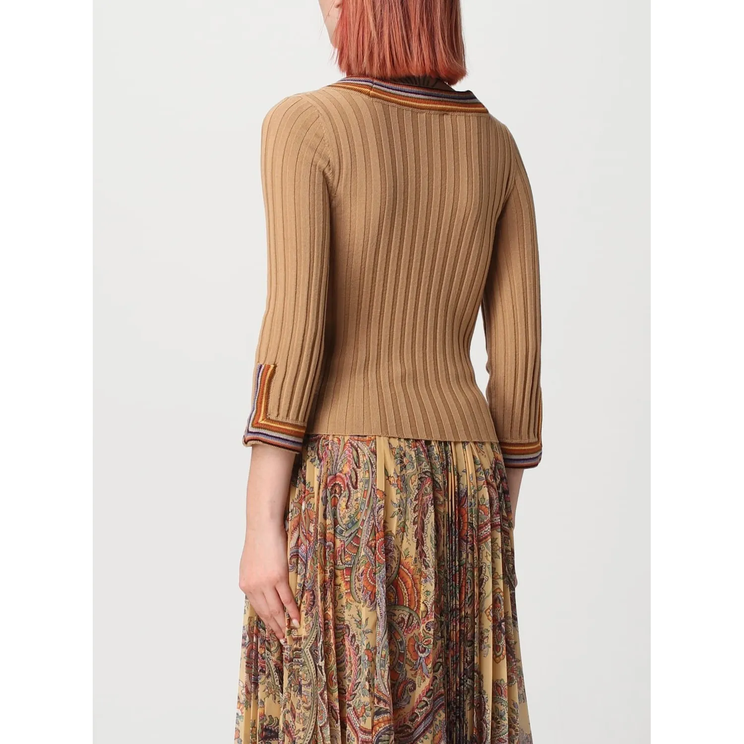 ETRO  |Casual Style Cropped Plain Elegant Style Formal Style