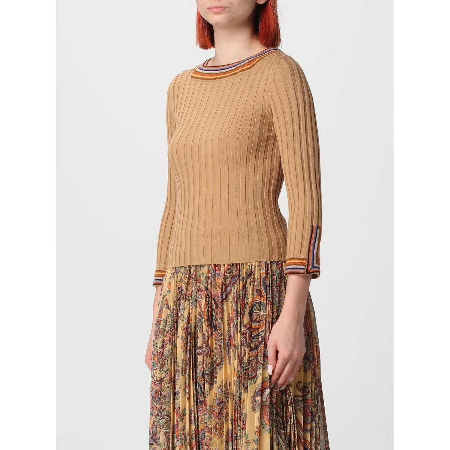 ETRO  |Casual Style Cropped Plain Elegant Style Formal Style