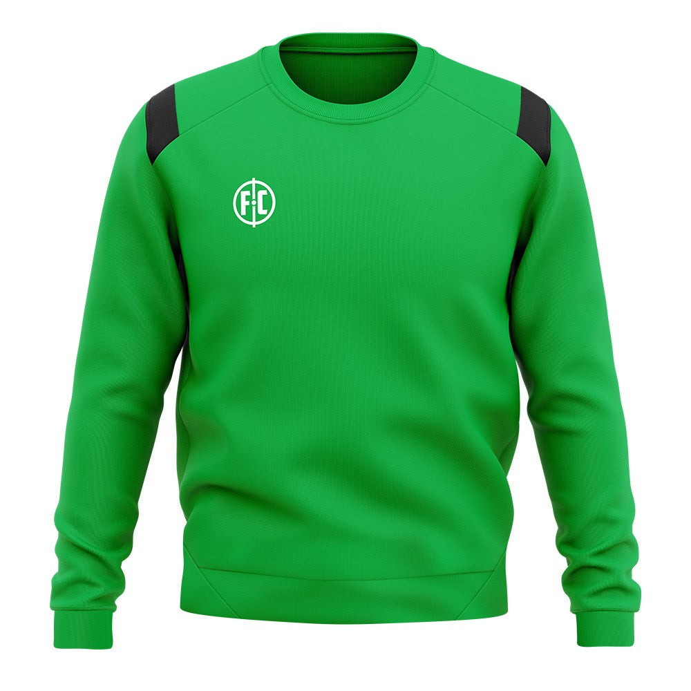 FC Contrast Sweatshirt - Emerald/Black