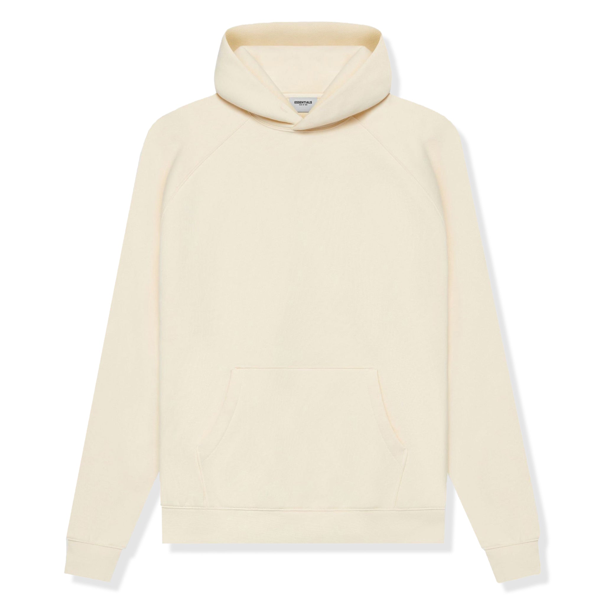 Fear Of God Essentials Reverse Logo Buttercream Hoodie (SS21)