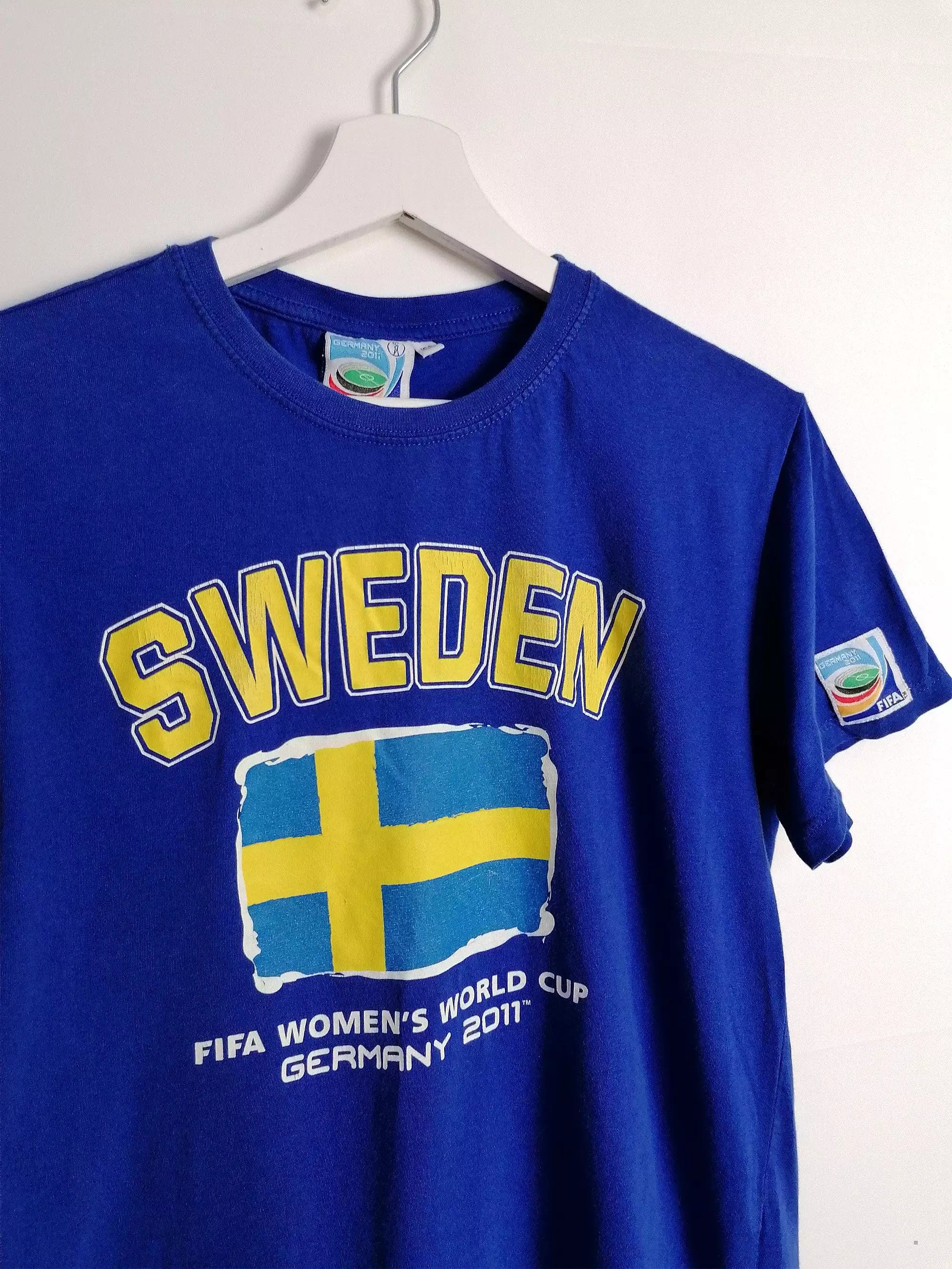 FIFA World Cup Sweden T-shirt Kids Teens Women Petite - size XS-S - kids 152