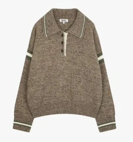 GROVE  |Casual Style Wool Nylon Street Style Long Sleeves Plain