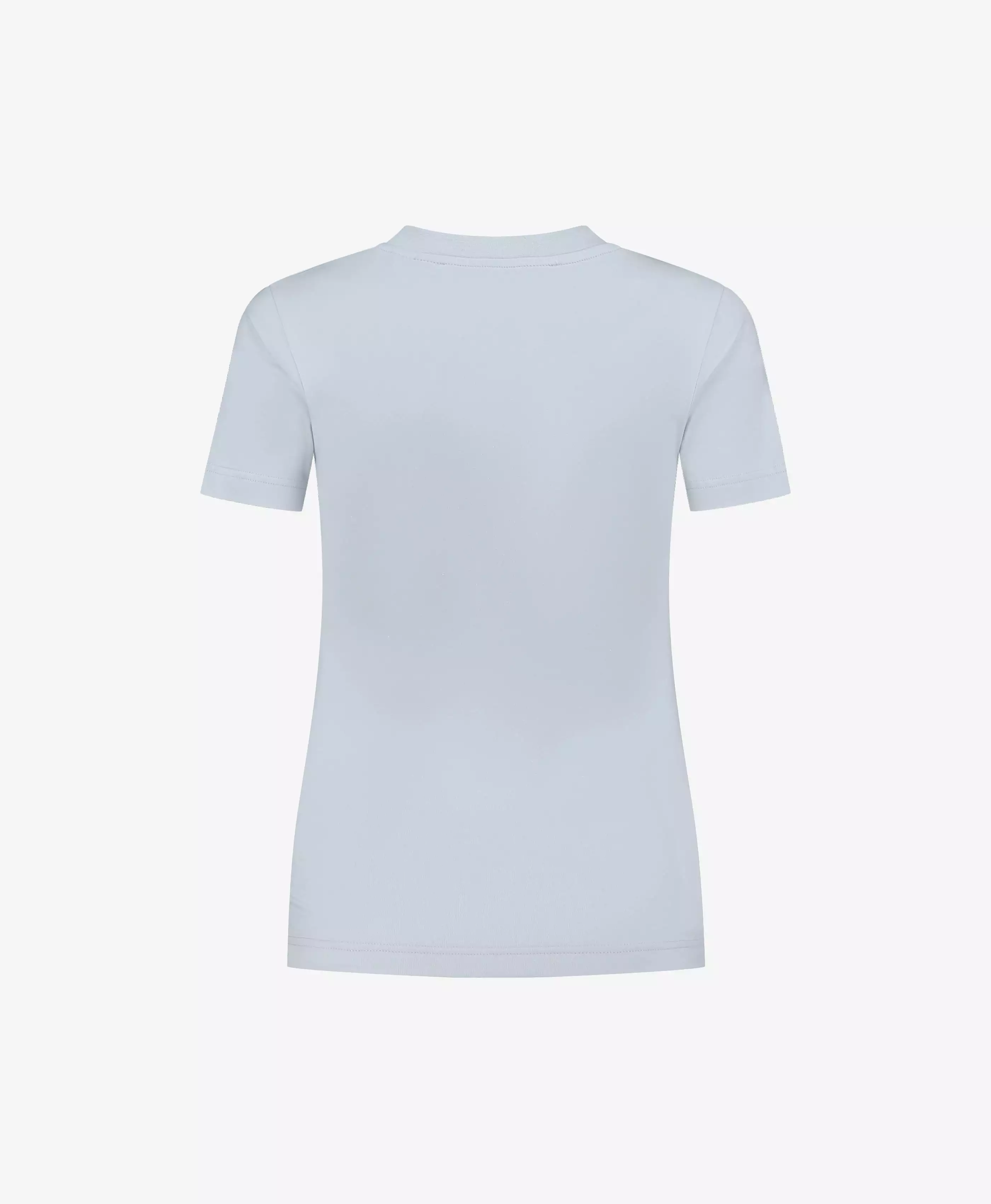 Halogen Blue Logotype Fitted T-Shirt