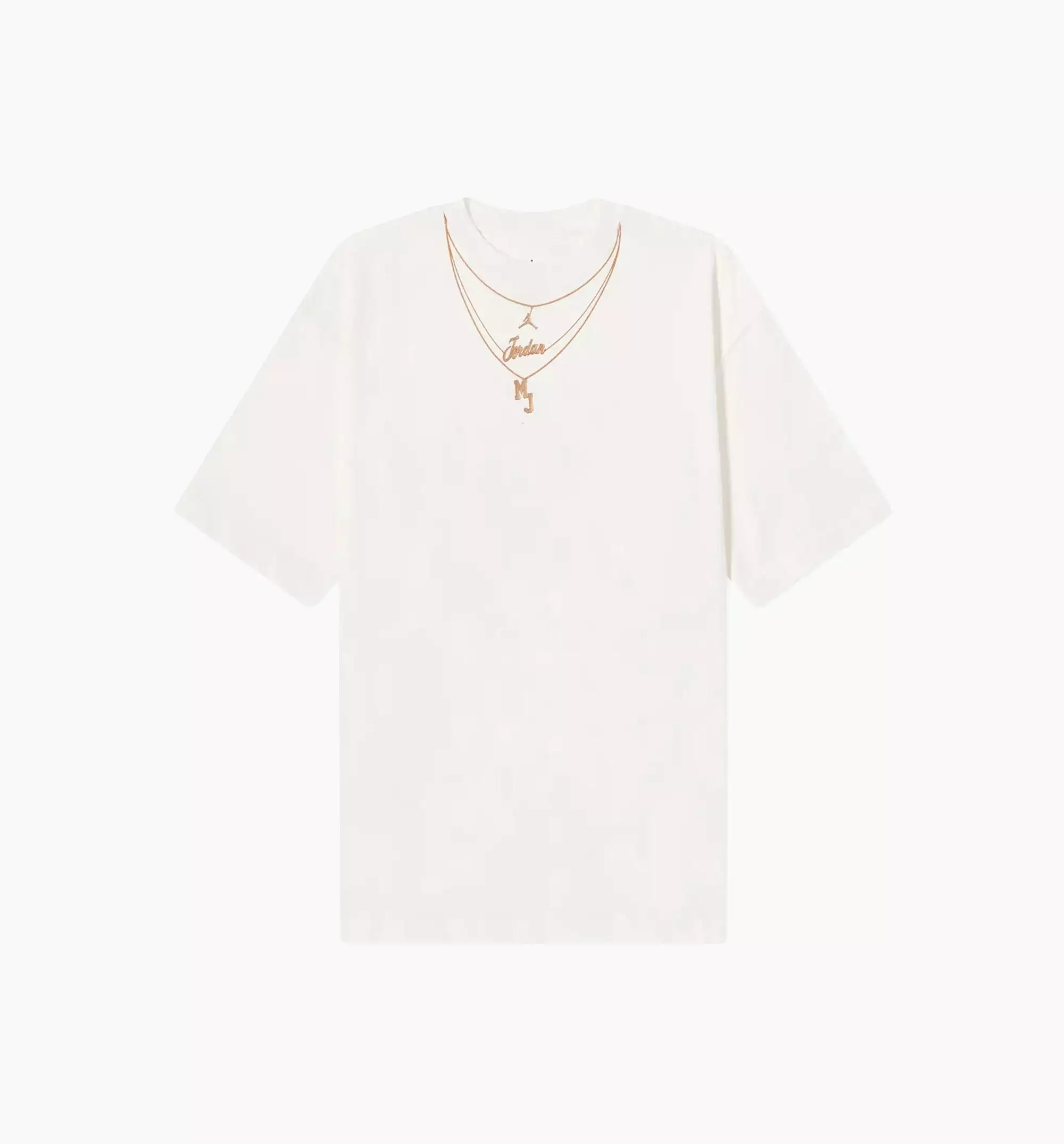 Heritage Gold Chain Tee Womens T-Shirt - White