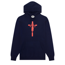 Hockey Sweet Heart Hoodie - Navy