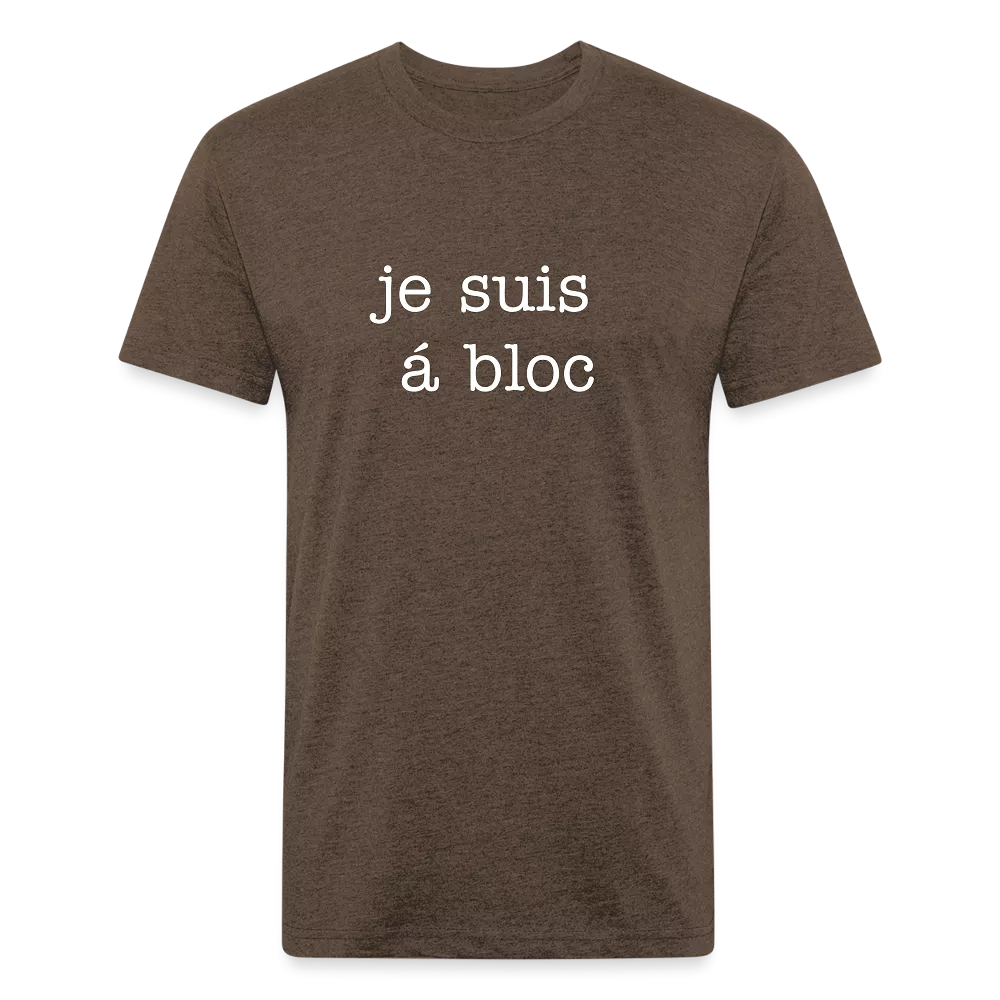 je suis á bloc t-shirt