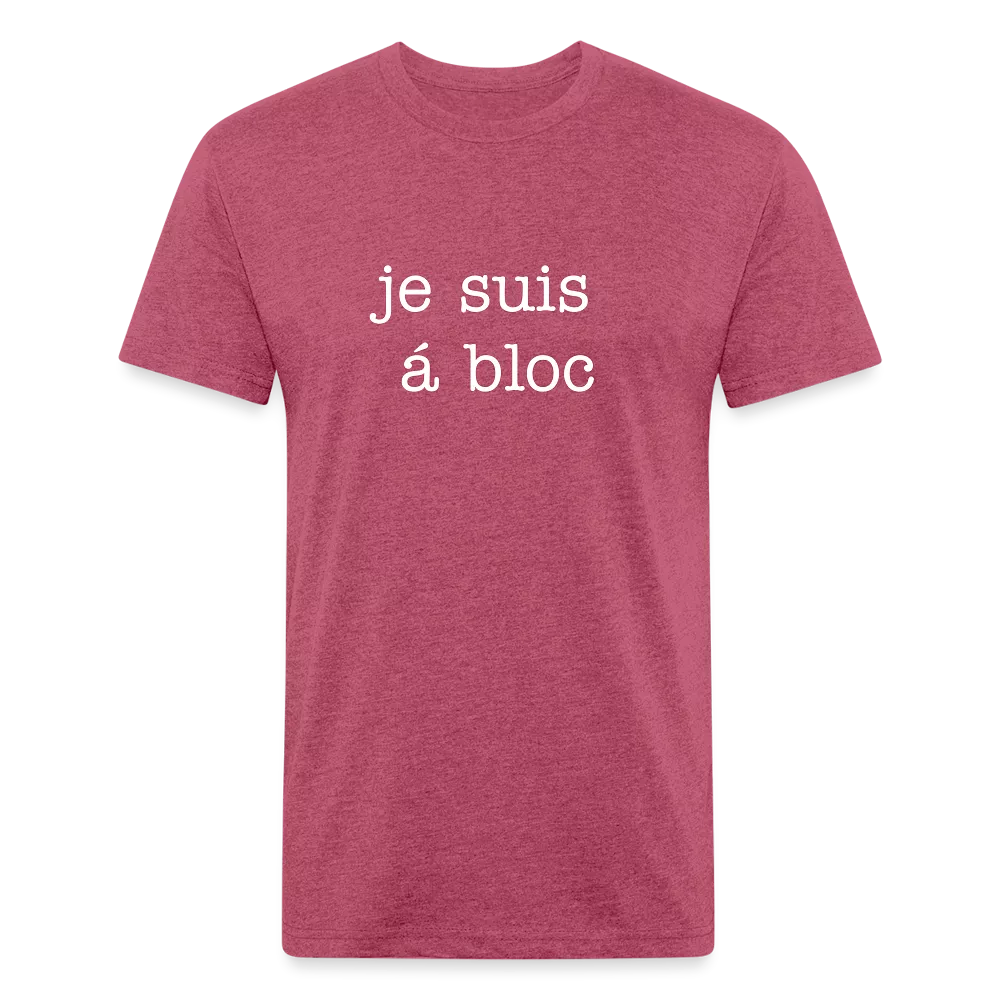 je suis á bloc t-shirt