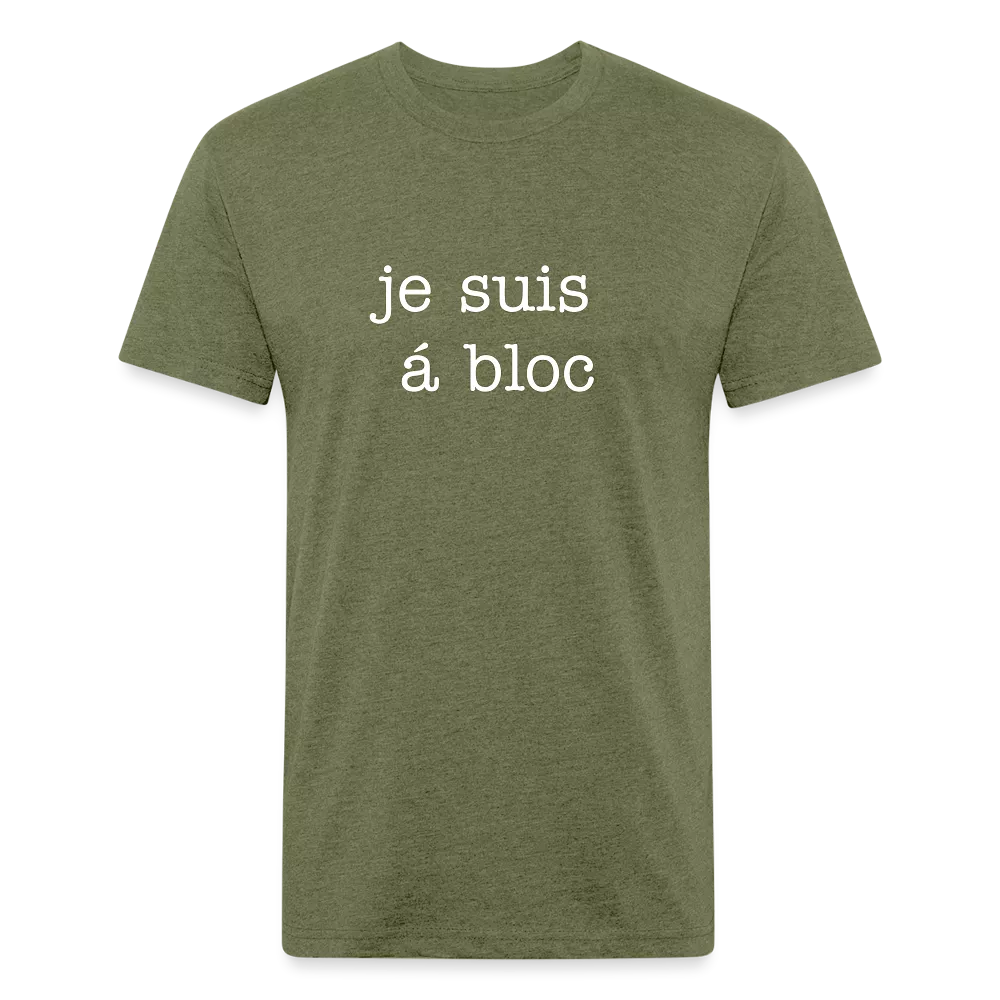 je suis á bloc t-shirt