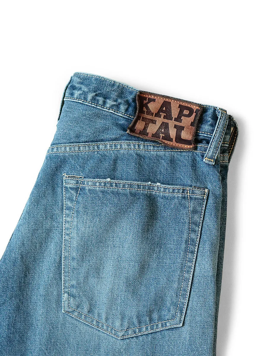 Kapital 14oz Denim 5-Pocket Monkey Cisco Pants