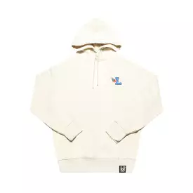 Leaders L-Wing Embroidered Ecru Hoodie