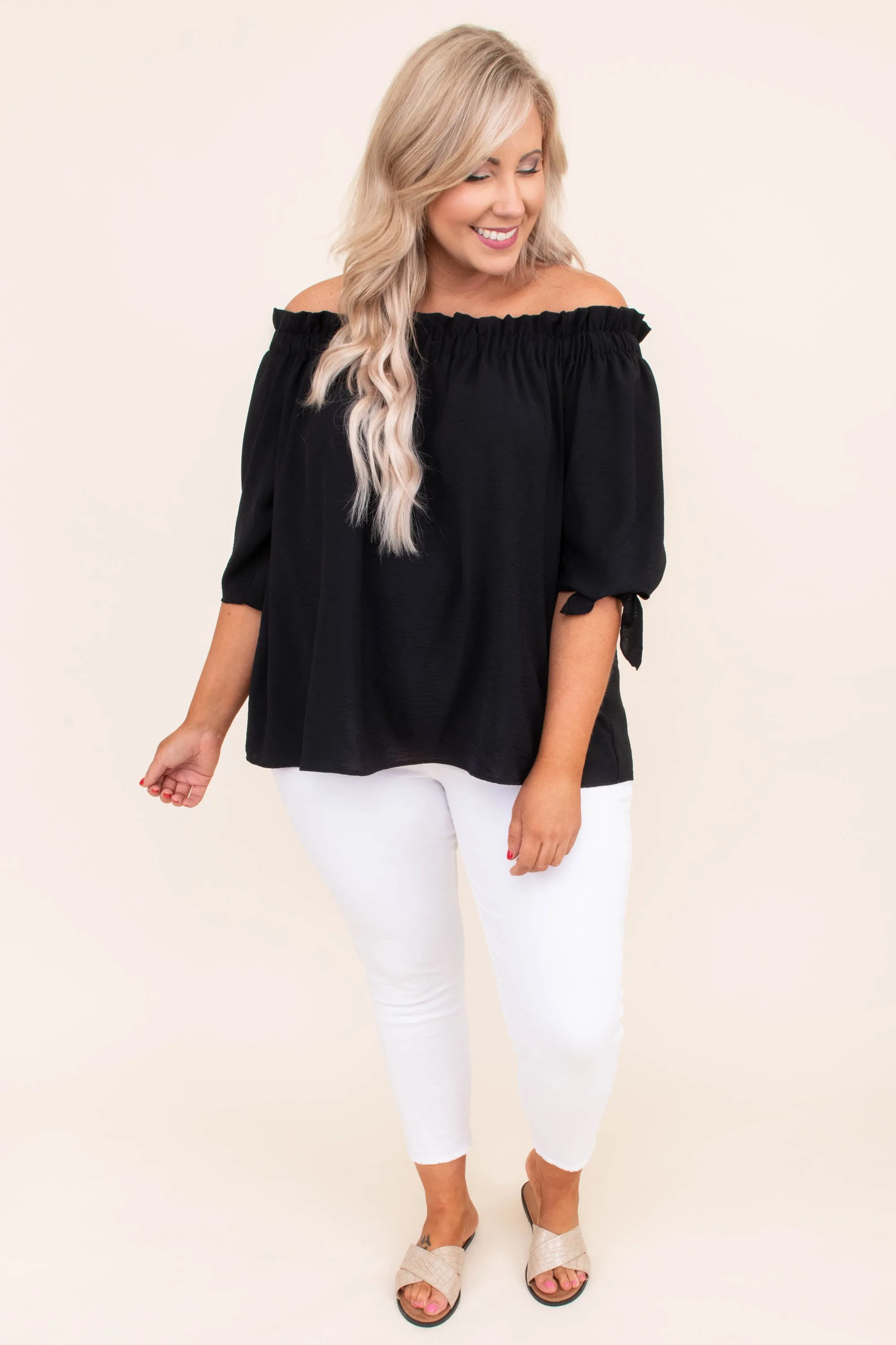 Like A Wildfire Top, Black