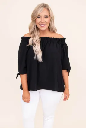 Like A Wildfire Top, Black