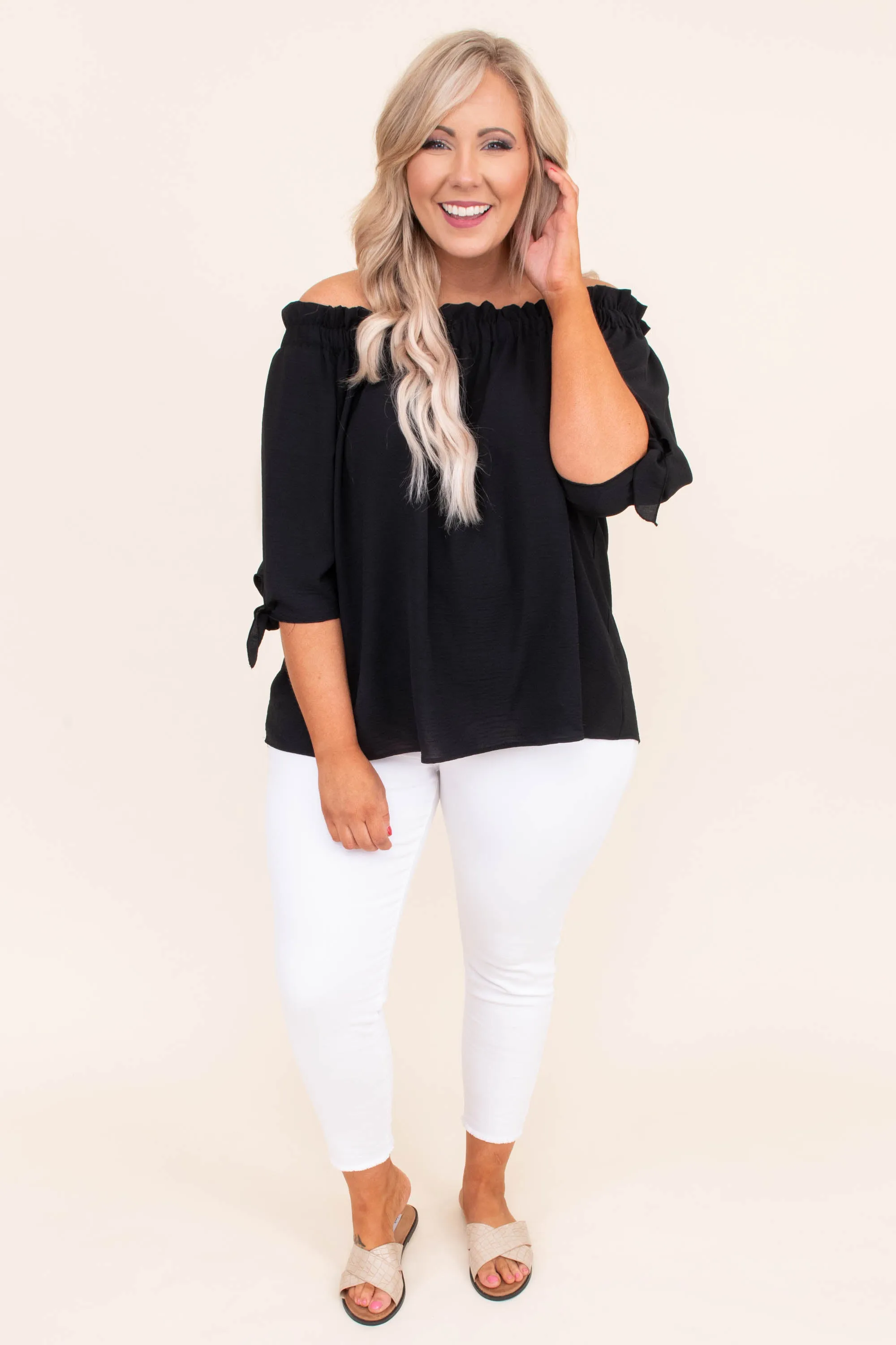 Like A Wildfire Top, Black