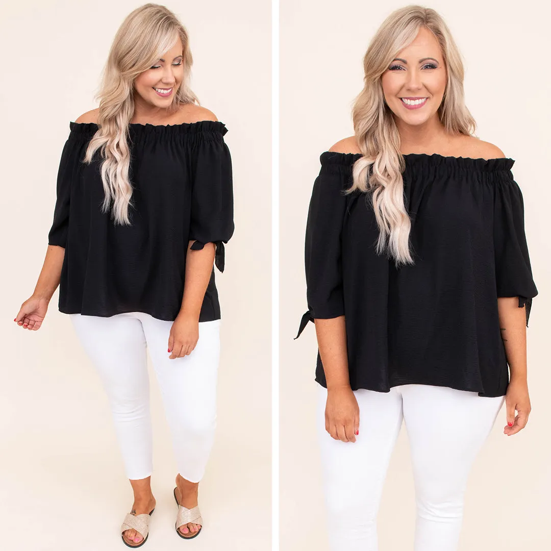 Like A Wildfire Top, Black