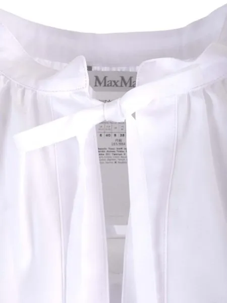 MaxMara  |Casual Style Cropped Plain Cotton Party Style Elegant Style