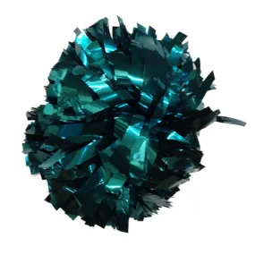 Metallic teal pom