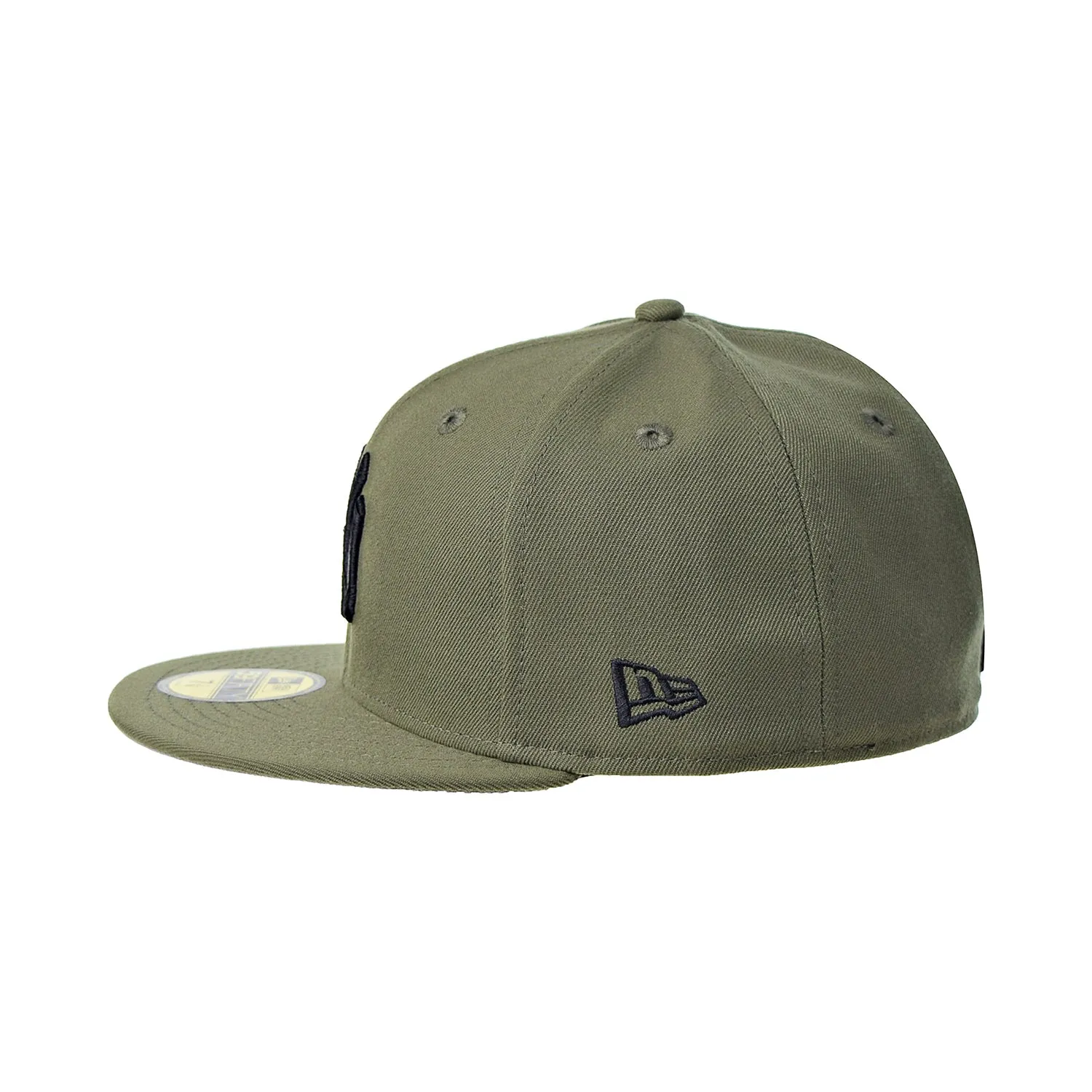 New Era New York Yankees 59Fifty Fitted Men's Hat Olive-Black