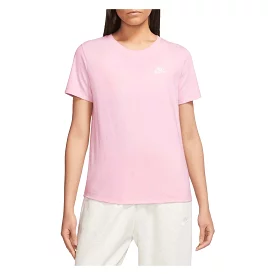 NIKE WOMEN'S SPORTSWEAR CLUB ESSENTIALS PINK TEE