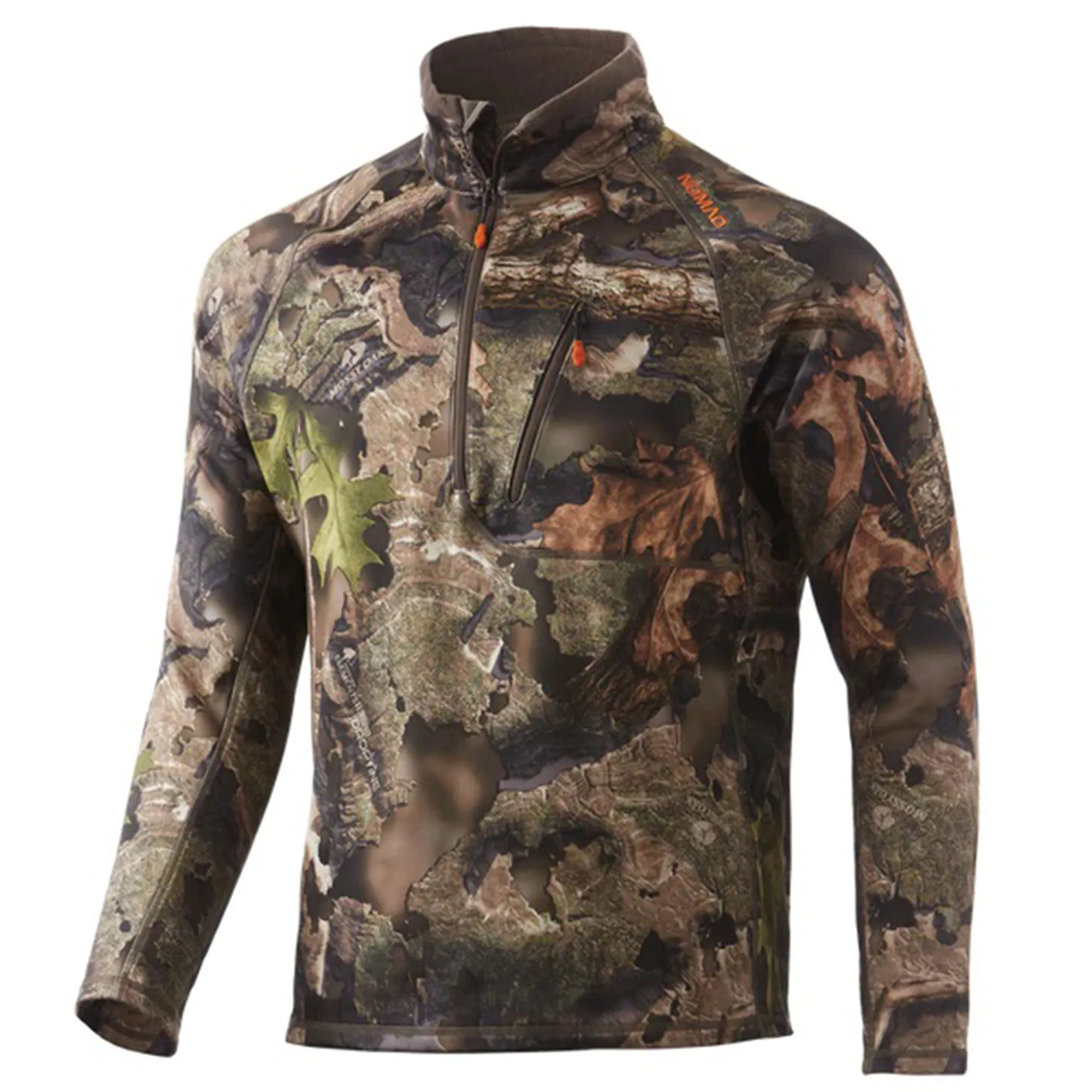 Nomad Men's Utility Camo Half-Zip Long-Sleeve Pullover Top