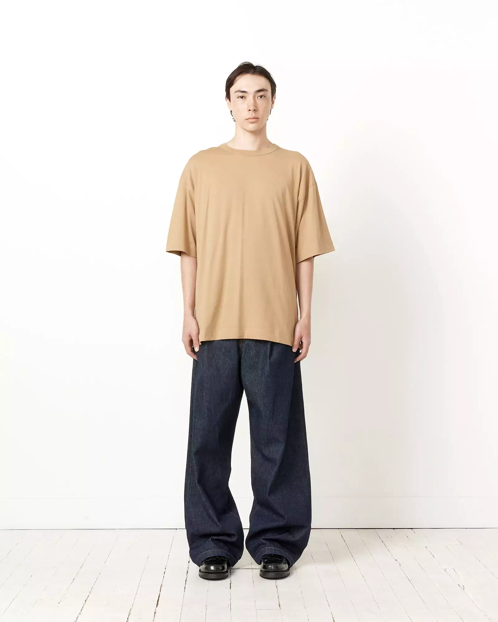 Oversized T-Shirt in Camel