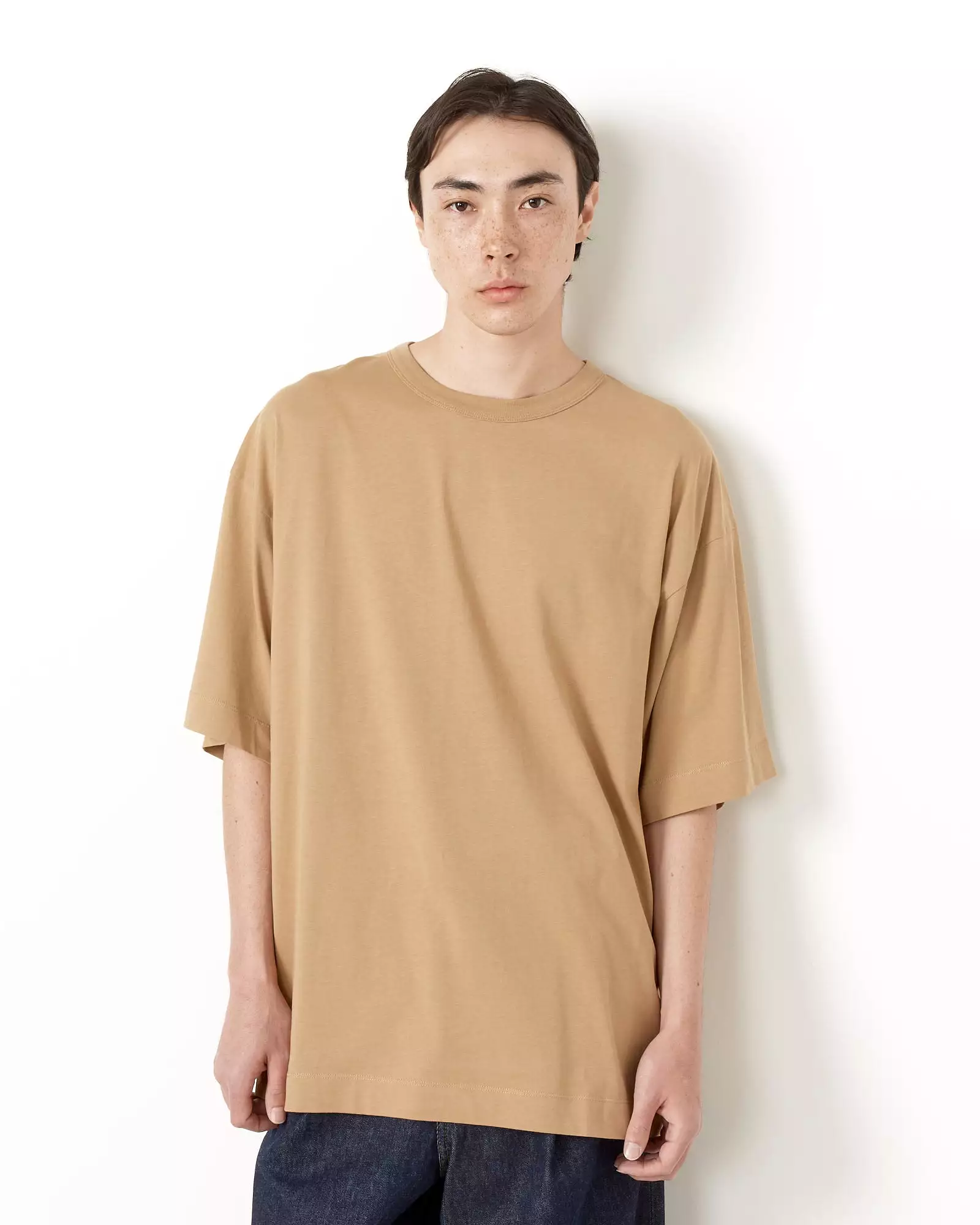 Oversized T-Shirt in Camel