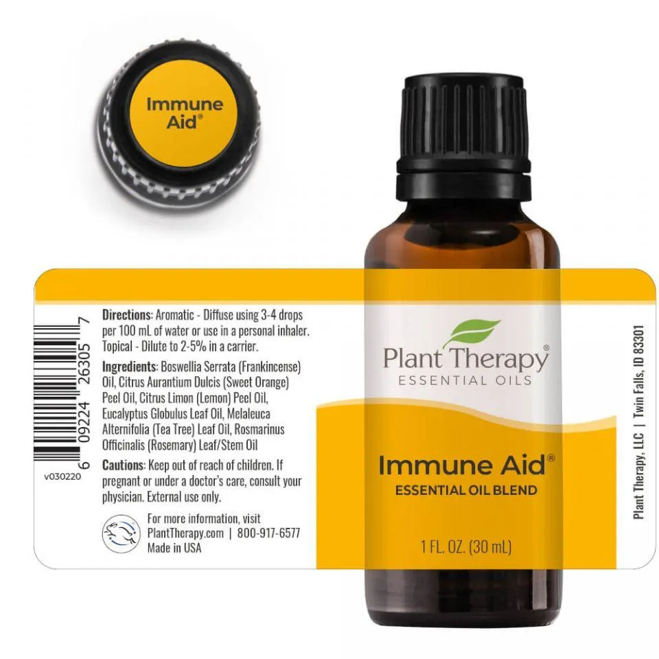 Plant Therapy Immune Aid Essential Oil Blend