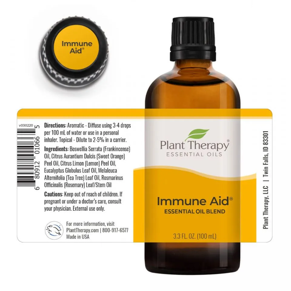 Plant Therapy Immune Aid Essential Oil Blend