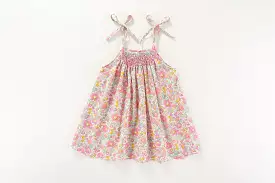 Pontine Summer Dress: 6-12M, 1-2Y, 2-3Y, 3-4Y, 4-5Y, 5-6Y, 6-8Y