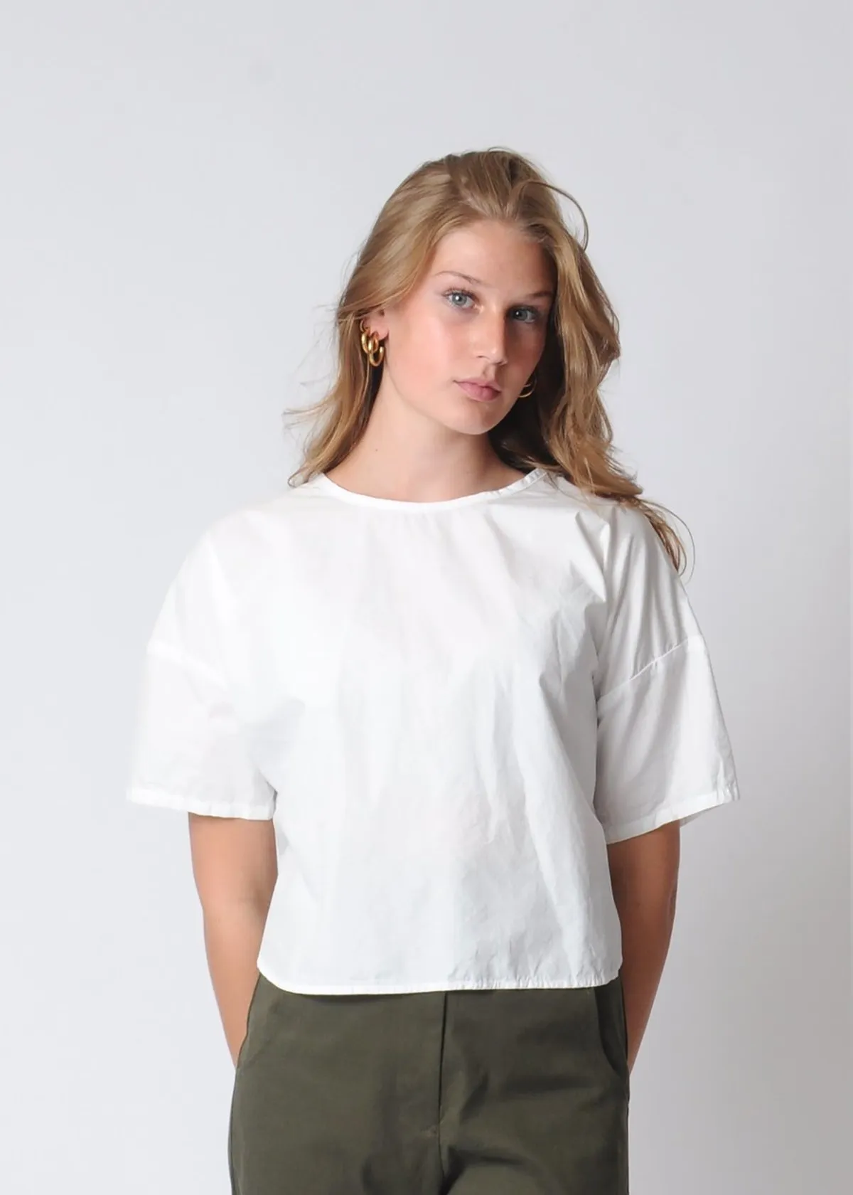 Pullover Top - White