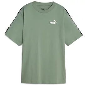 PUMA WOMEN'S ESS TAPE GREEN TEE