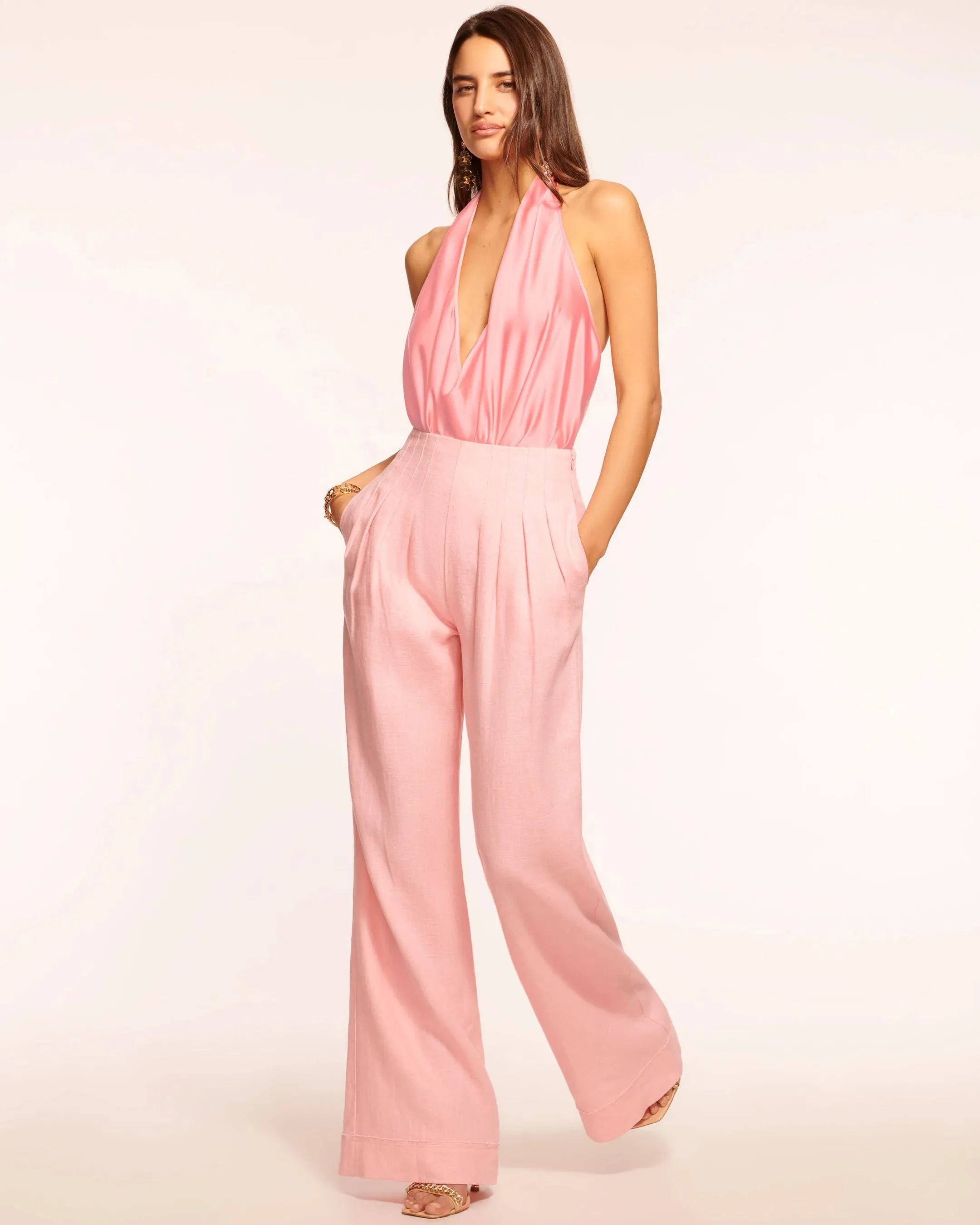 Ramy Brook - Dalia Pant - Pink Tulip